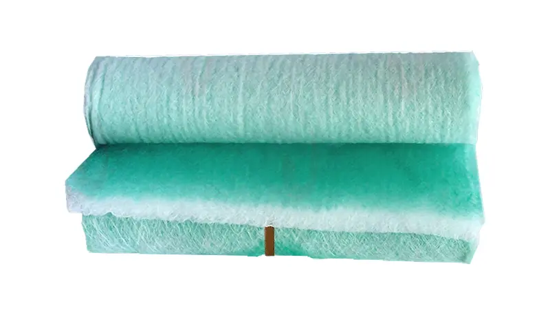 ペイントスプレーガラス繊維エアフィルターメディア