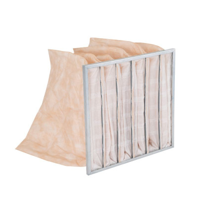 Taschenluftfilter aus synthetischen Fasern