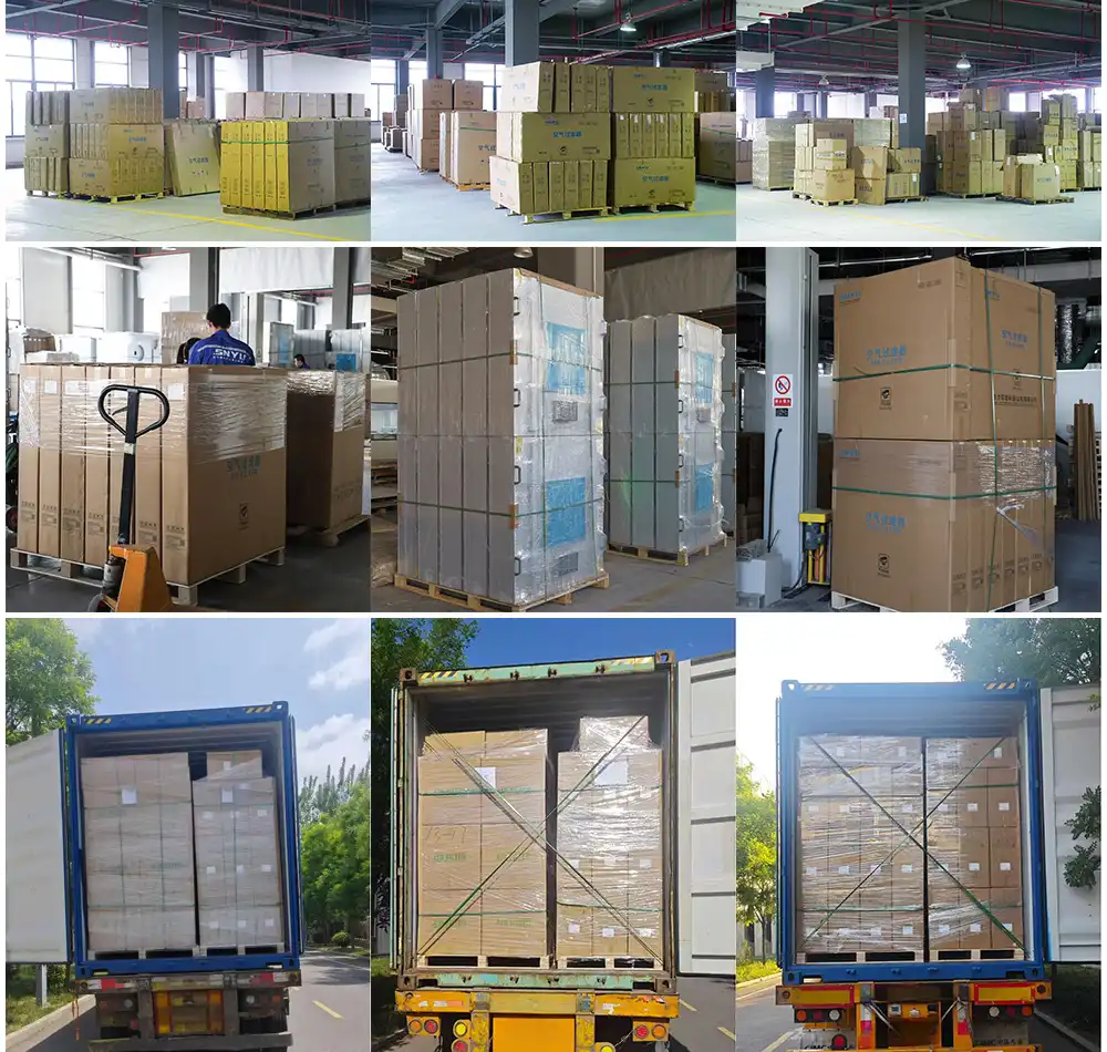 Verpackung und Lieferung