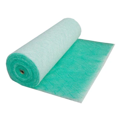 스프레이 부스용 유리 섬유 필터 미디어