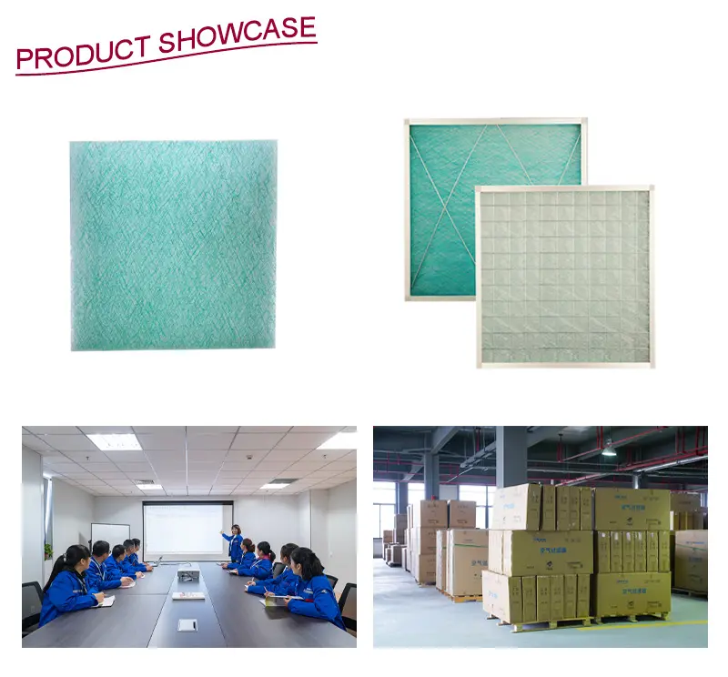 Paint booth air filter